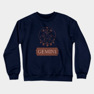 Gemini - Zodiac Sign Crewneck Sweatshirt